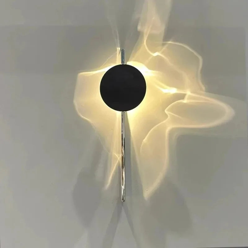 RippleGlow - Luxury Rotating Wall Lamp for Bedroom and Living Room