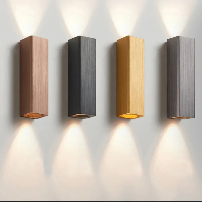 GlowLuxe - Lampada da parete LED moderna per camera da letto e corridoio