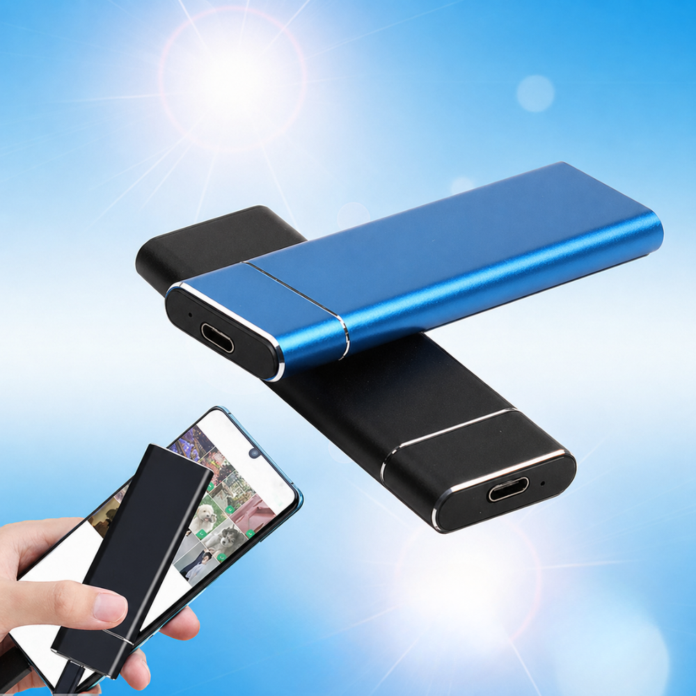 External SSD Storage USB C Ultrafine Portable 500GB Data Storage