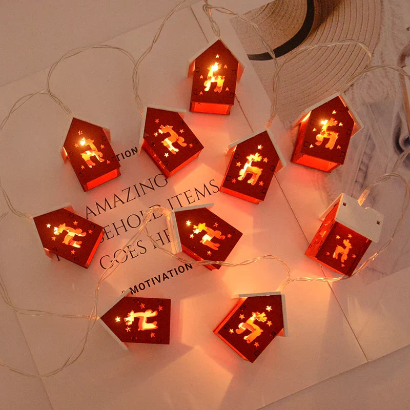 WoodenGlow – Illuminated Wooden Christmas Decoration