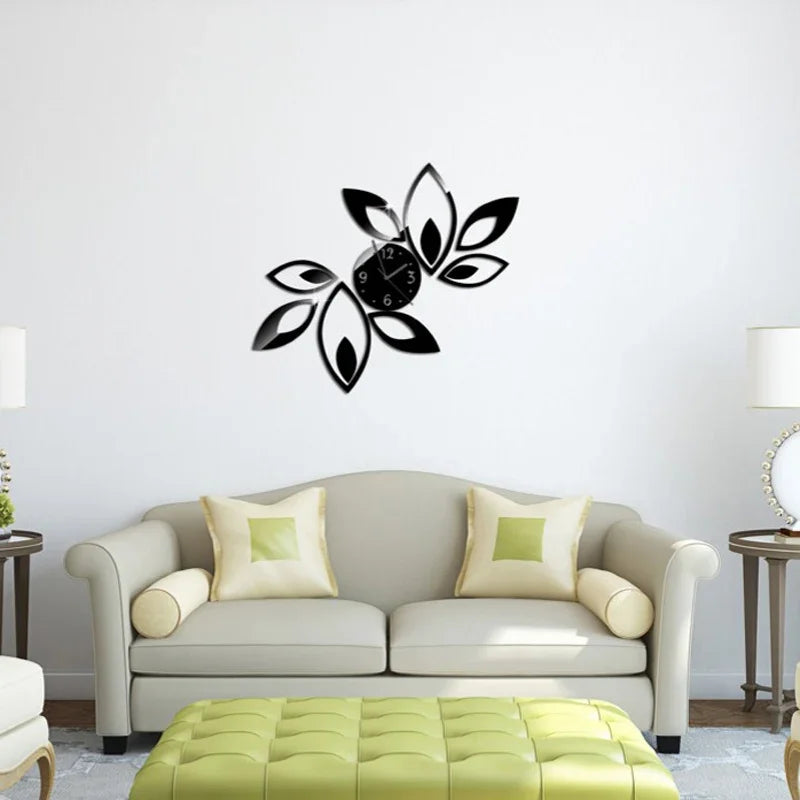 DecoTime - Moderne 3D Acryl Wandklok