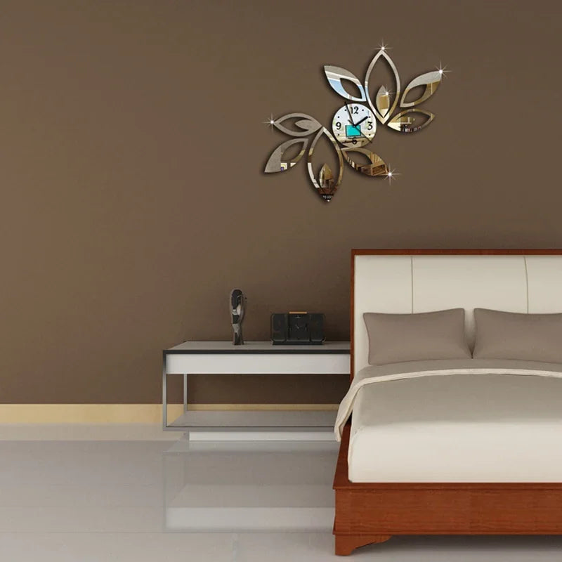 DecoTime - Moderne 3D Acryl Wandklok