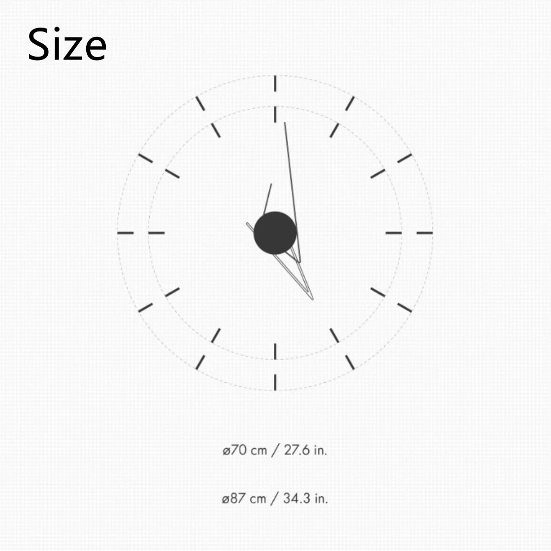ModernArt - DIY Silent Wall Clock for Minimalist Design