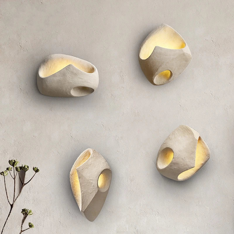 EddaGlow – Lámpara de pared de arte industrial para un ambiente único