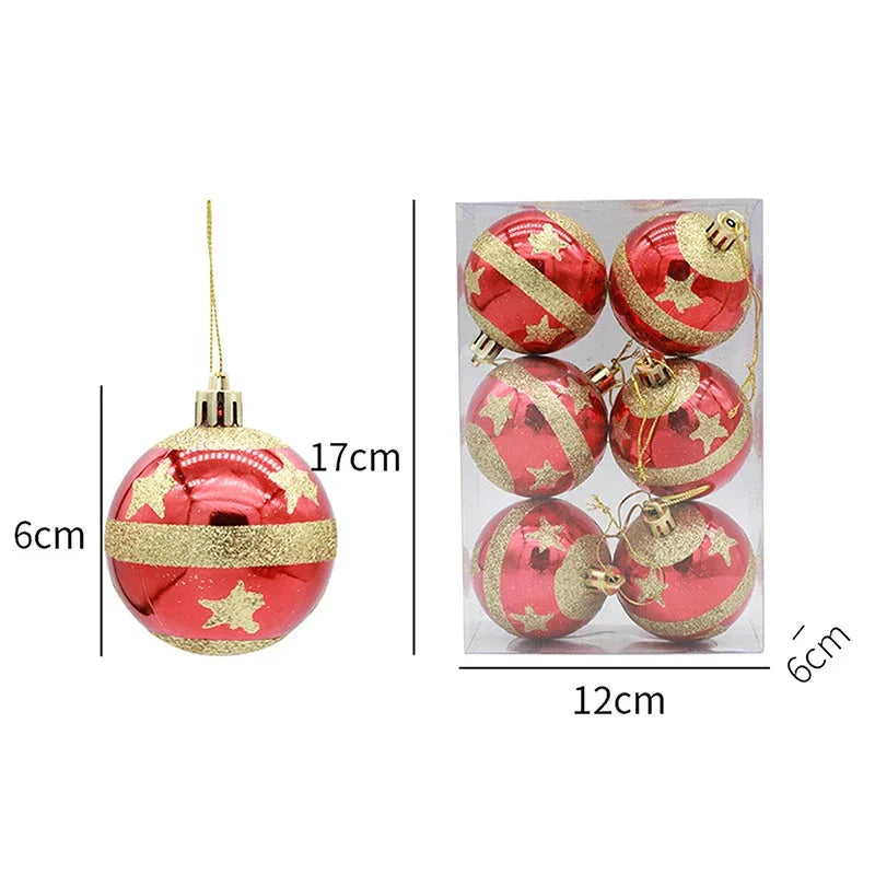 WinterGlans - Elegant Snowflake Christmas Ornaments