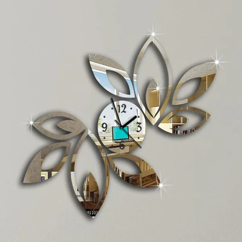 DecoTime - Moderne 3D Acryl Wandklok