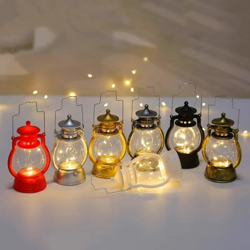 LumiLantern - Linterna Colgante LED Inalámbrica de Estilo Antiguo – Linterna Decorativa