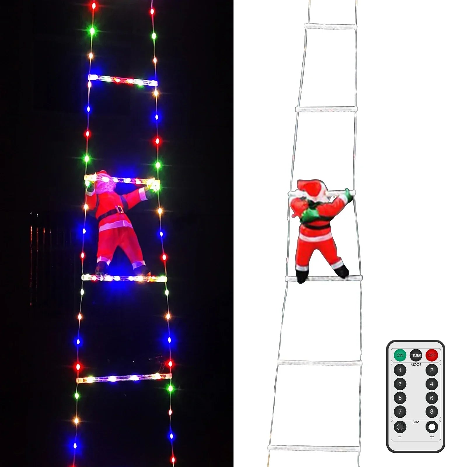 ClimbBright - Santa Claus Light String
