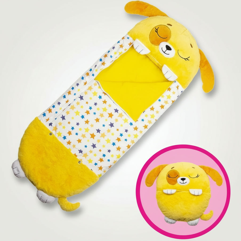 Children's Cooling Sleeping Bag Portable Foldable Pillow