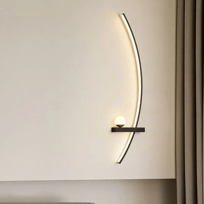 StripeGlow - Modern LED Wall Lamps for Stylish Interiors