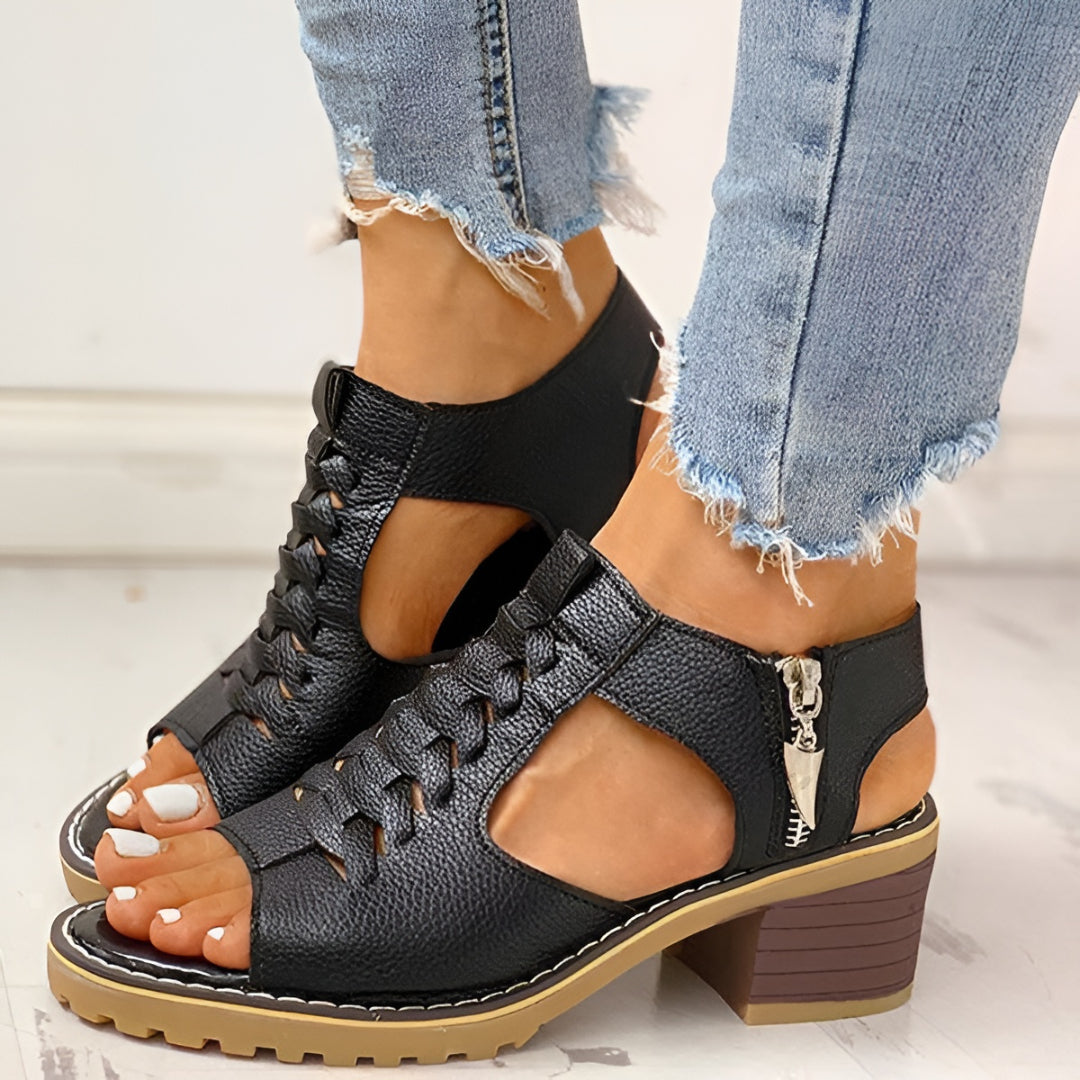 Women's Open Toe Wedge Sandals Summer
