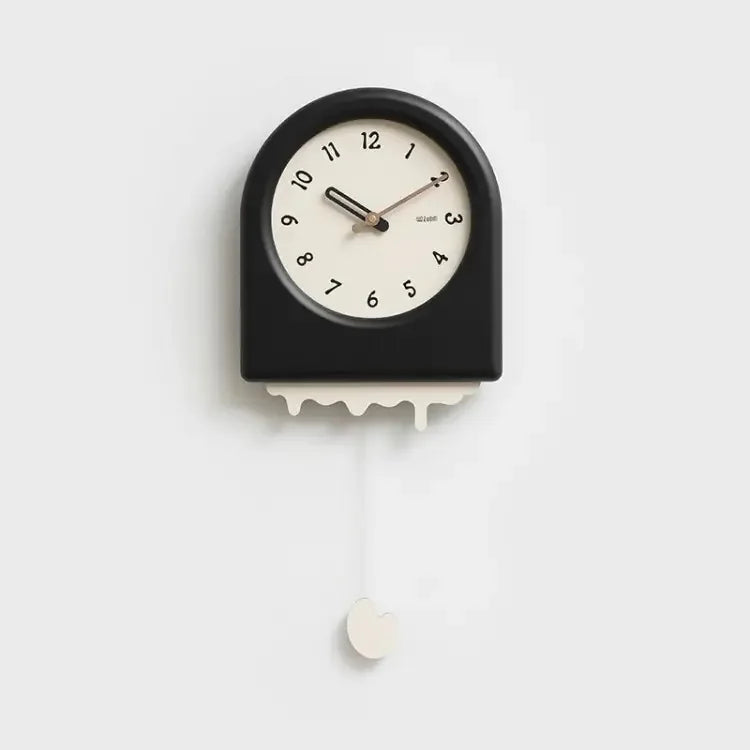 CremePendulum - Korean Style Wall Clock with Modern Design