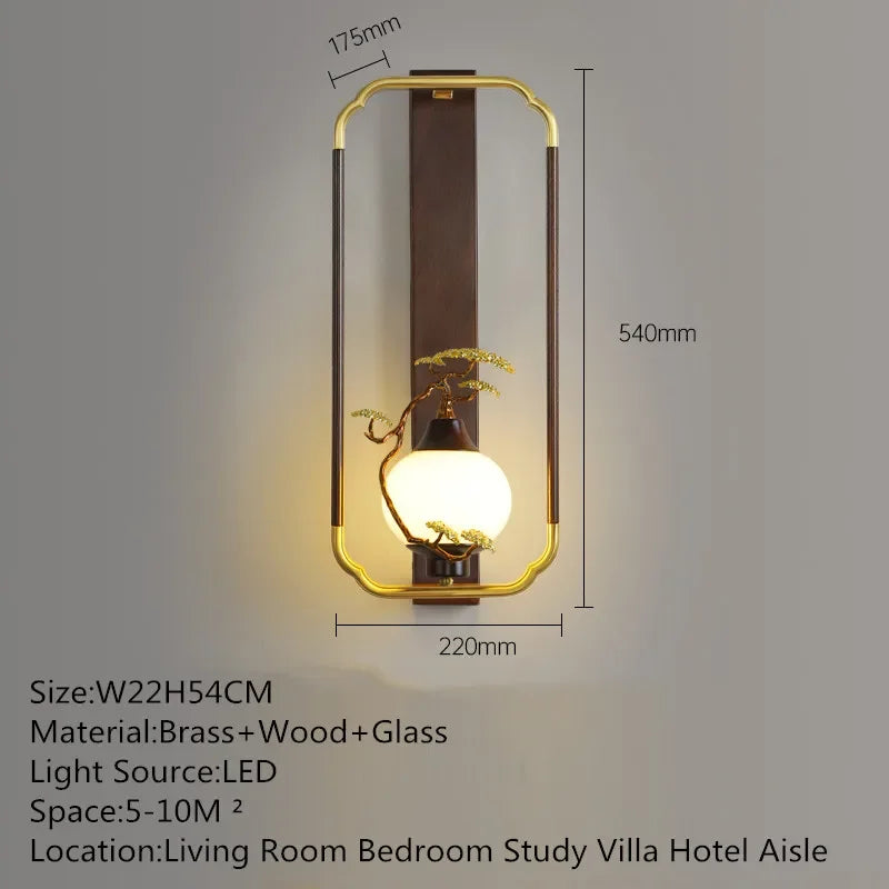 MessingLuxe - Contemporary Wall Lamp