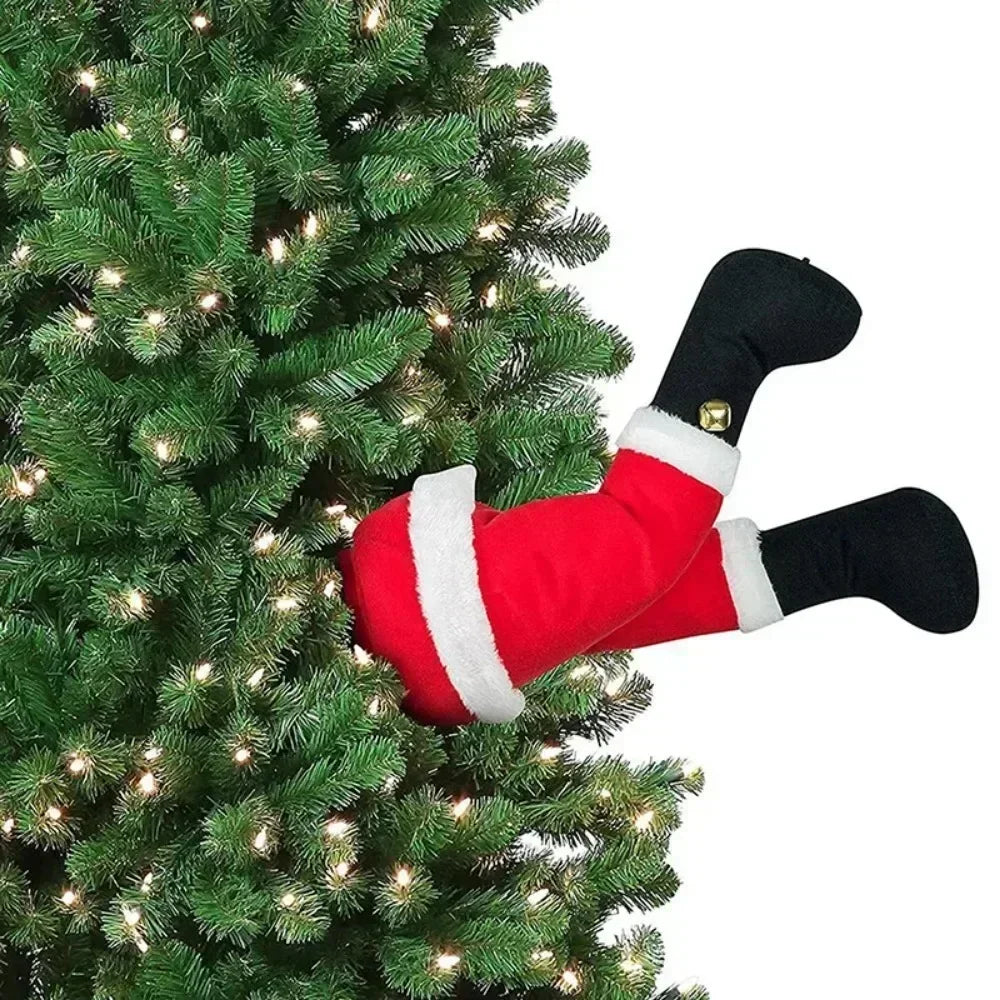 SantaLegs - Kerstdecoratie met de Benen van de Kerstman