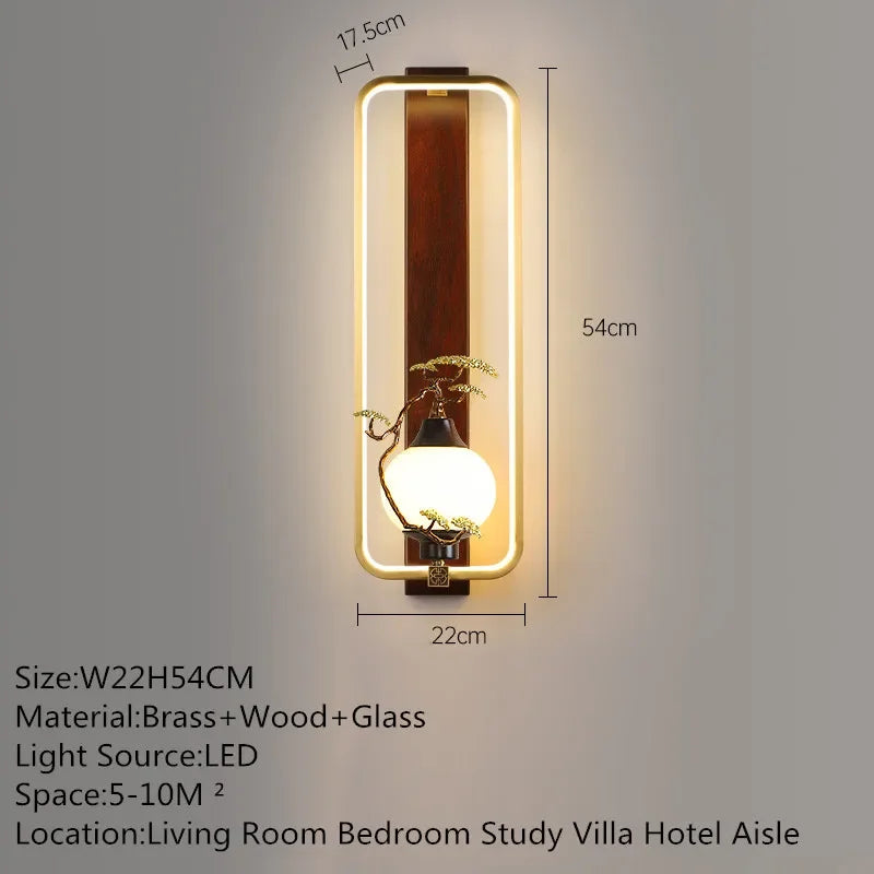 MessingLuxe - Contemporary Wall Lamp