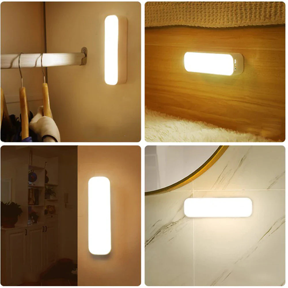 LightGuard - Lampada da parete con sensore di movimento ricaricabile USB