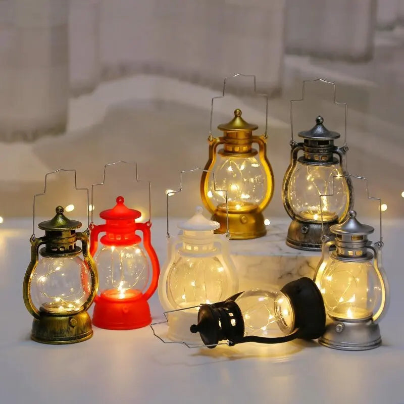 LumiLantern - Linterna Colgante LED Inalámbrica de Estilo Antiguo – Linterna Decorativa