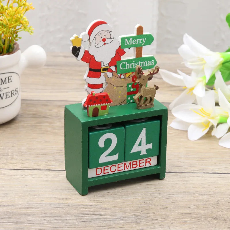 SantaBoom - Wooden Santa Christmas Tree for Festive Decoration
