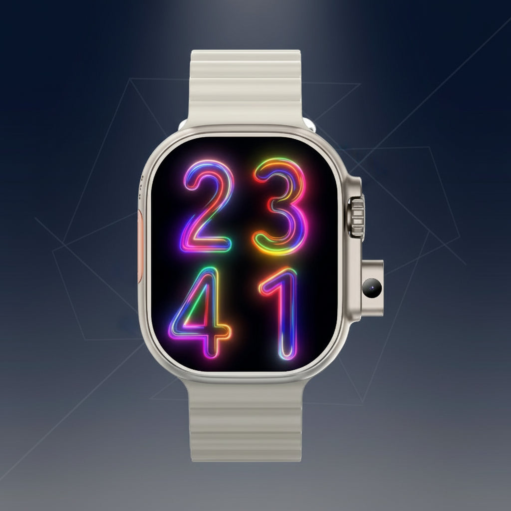 Smartwatch GPS 4G Aluminum Sports Watch AMOLED Screen
