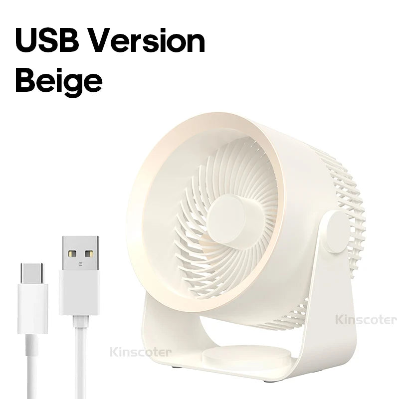 Ventoinha USB Portátil para Refrescar em Movimento