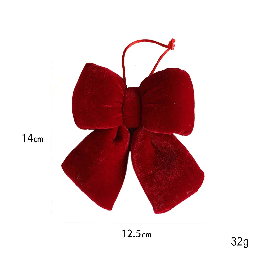 FluweelLuxe - Laço de Veludo Vermelho