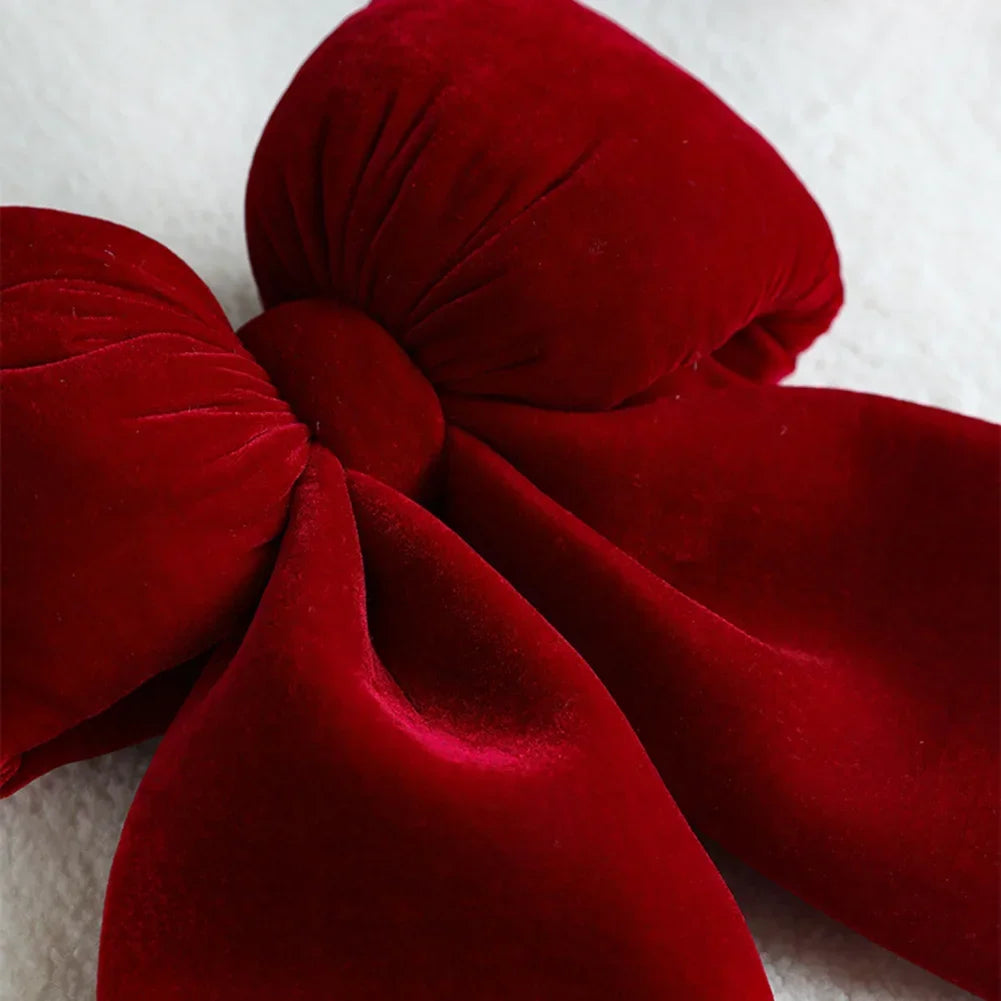 FluweelLuxe - Laço de Veludo Vermelho