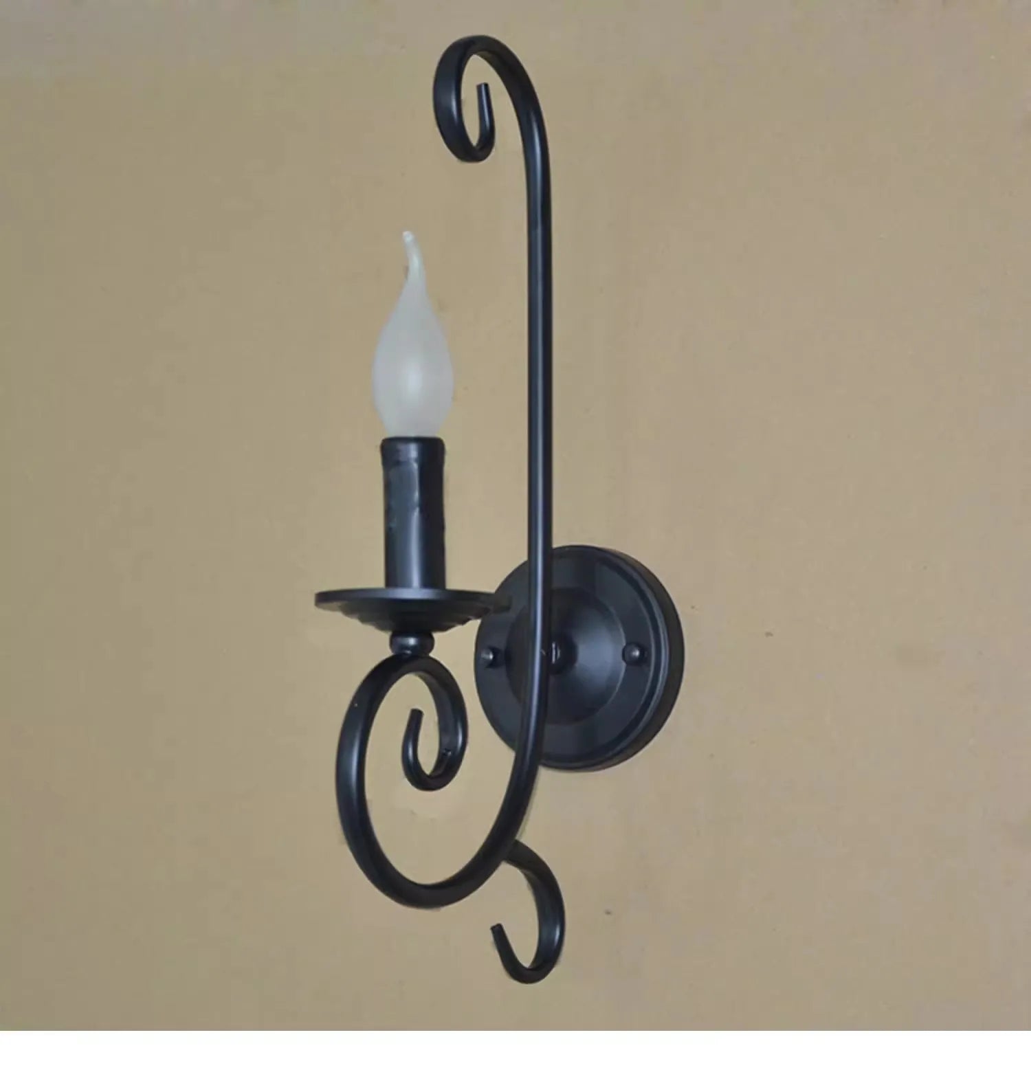 VintageGlow - Candeeiro de Parede Industrial Modelo Longo para Sala de Estar e Quarto