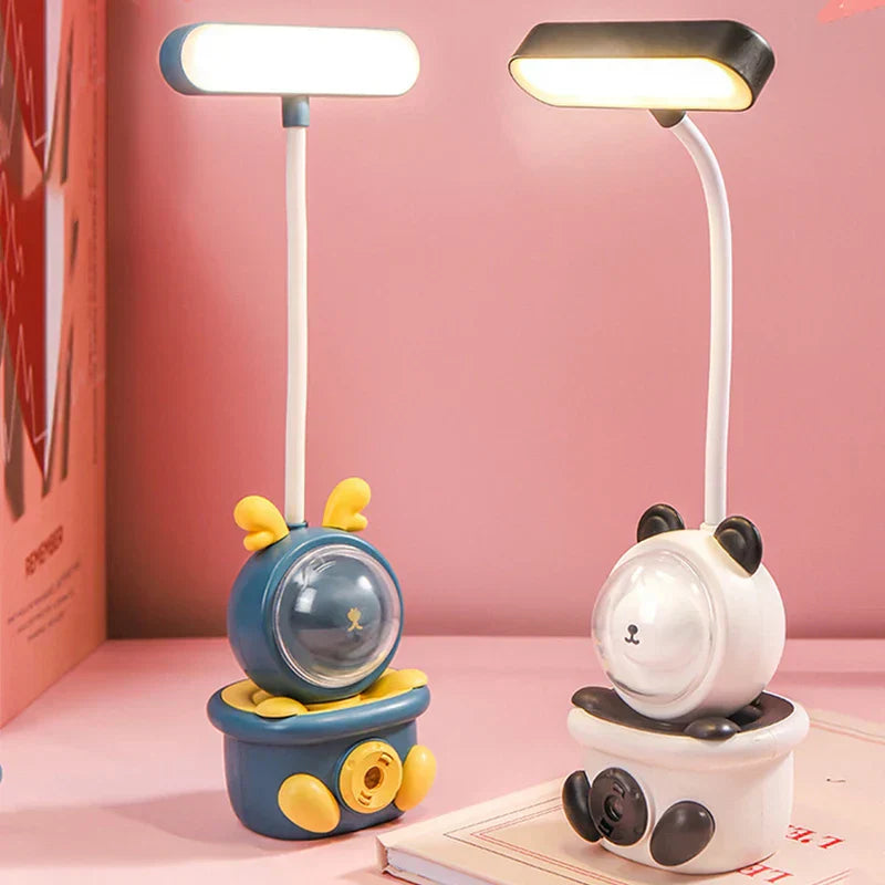 LumiStudy – Candeeiro de Mesa LED Sem Fios para Crianças, Regulável e Amigo dos Olhos