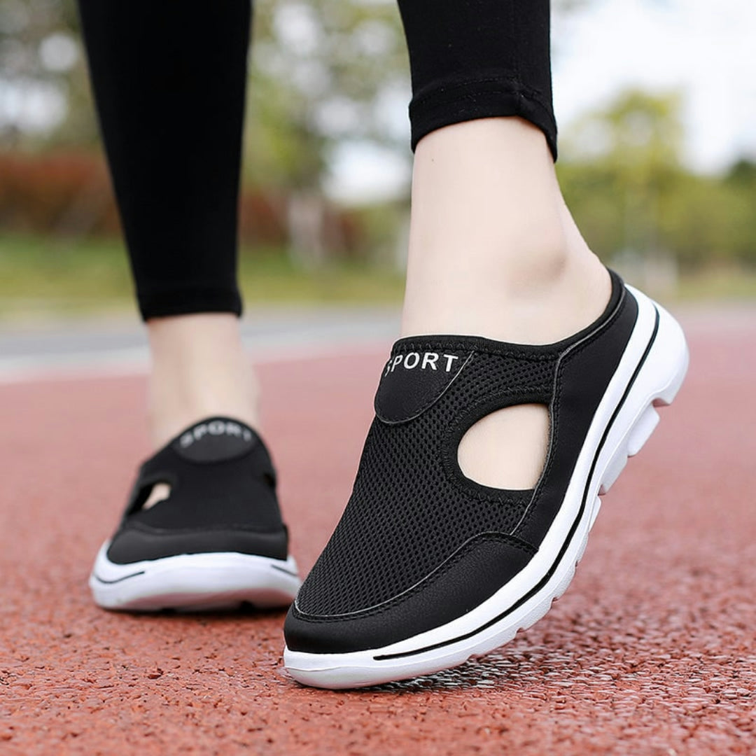 Scarpe Donna Ciabatte Sportive Slip On Leggere Traspiranti