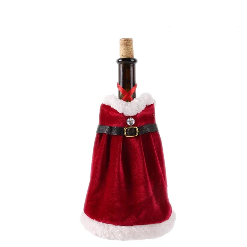WineWrap - Wine Bottle Cover for Christmas