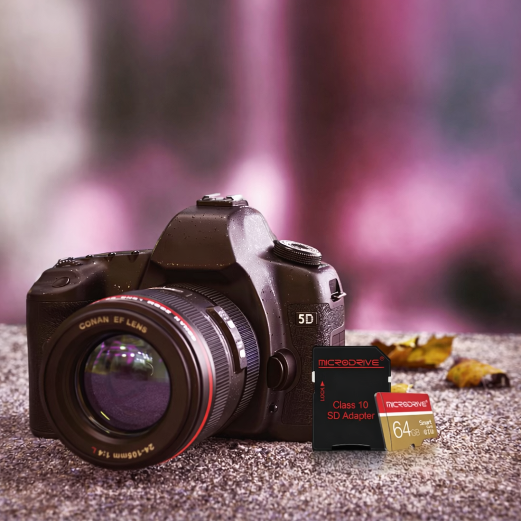 High-Speed MicroSD Memory Card Data Storage