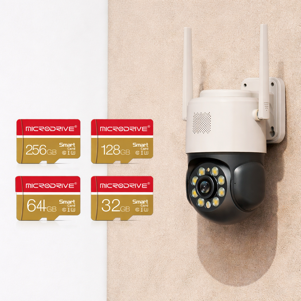 High-Speed MicroSD Memory Card Data Storage