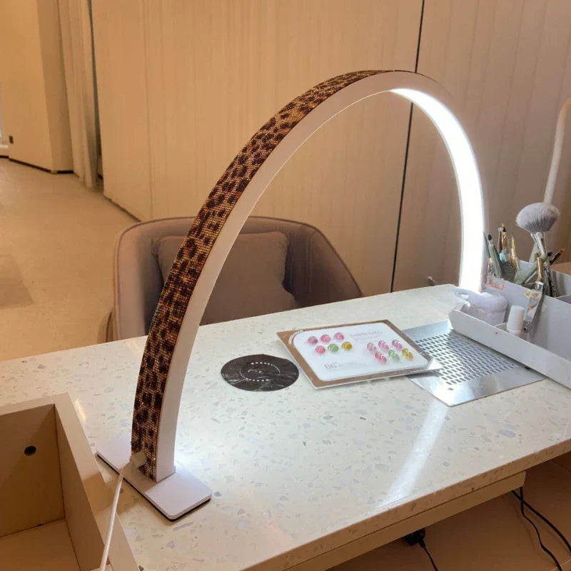 LunaGlow – Lámpara de belleza LED para extensiones de pestañas y maquillaje | Iluminación precisa regulable