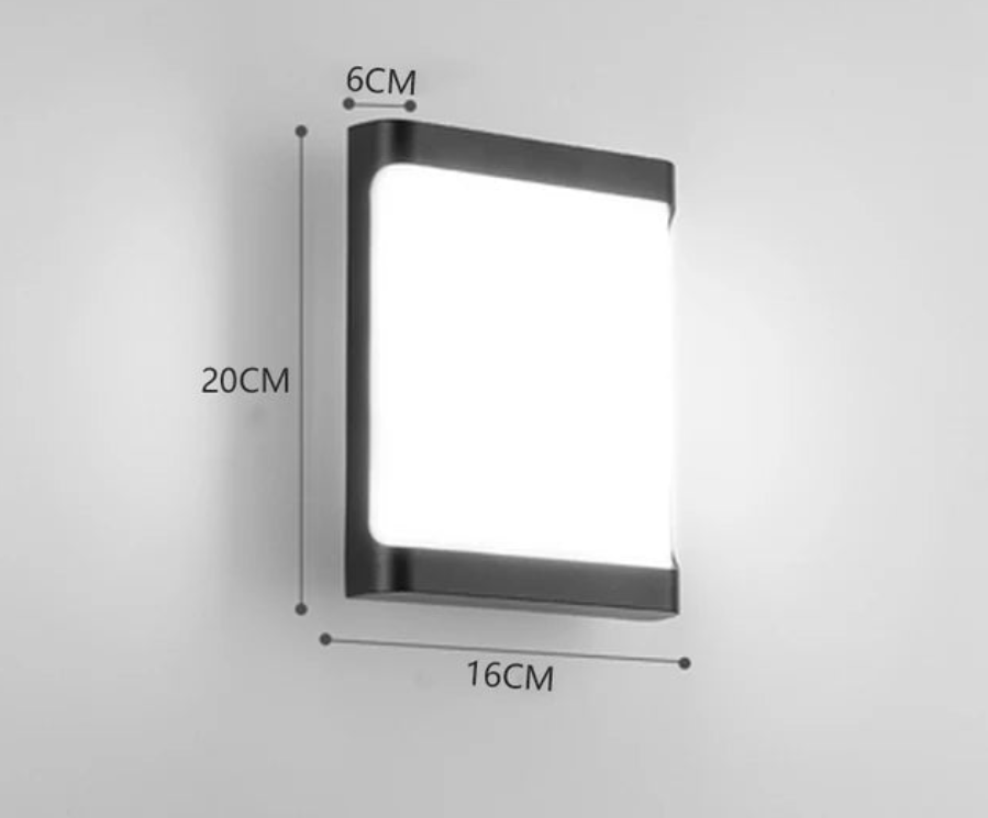 AquaRay - Lampada da parete LED per esterni