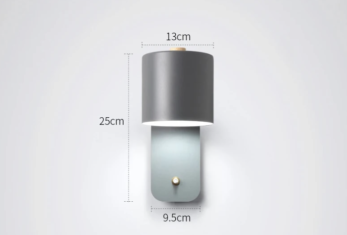 LumiLamp - Lampada da parete LED moderna con interruttore