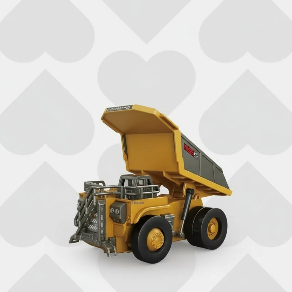 Conjunto de Veículos de Construção Brinquedo Escavadora Empilhador