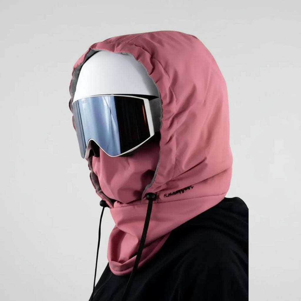 Waterproof Fleece Hat Outdoor Activities Windproof Adjustable 3in1 Function