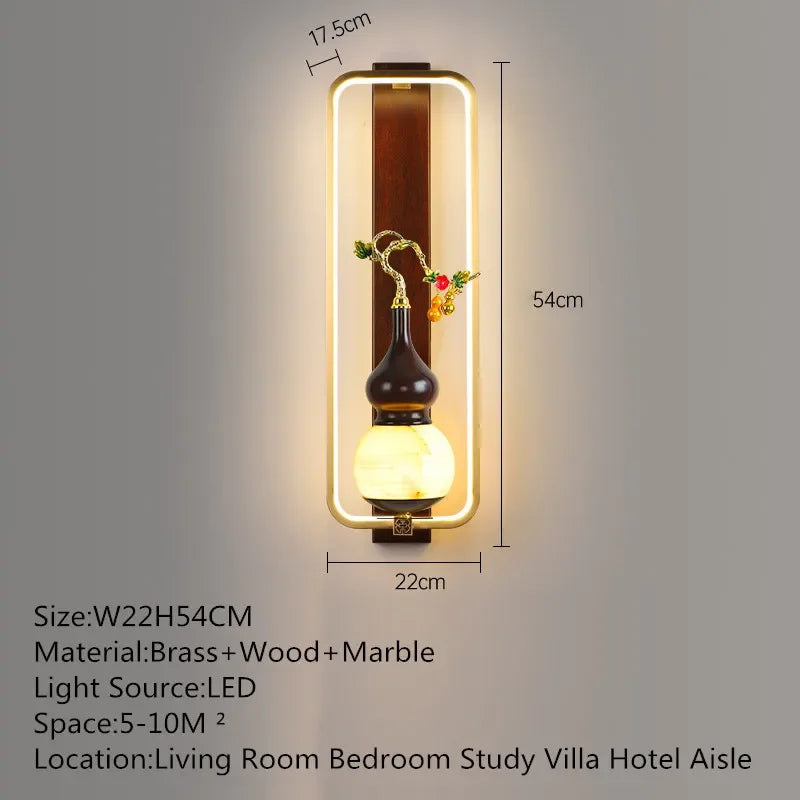 MessingLuxe - Contemporary Wall Lamp