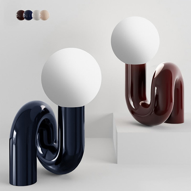 ColorLume - Candeeiro de Mesa Moderno e Colorido
