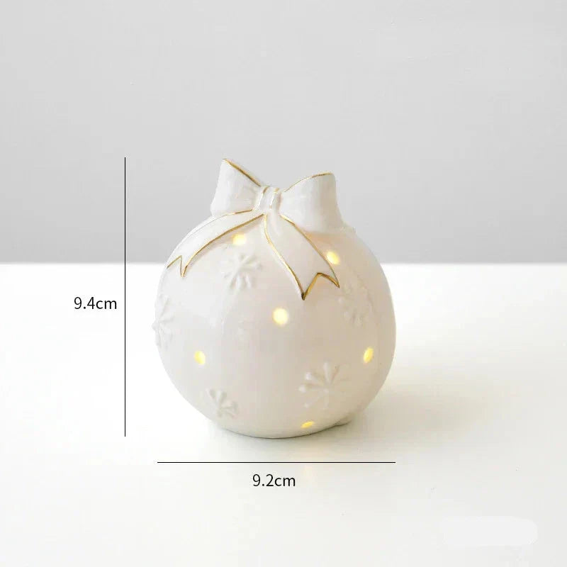 SnowGlow - Illuminated Ceramic Snowman
