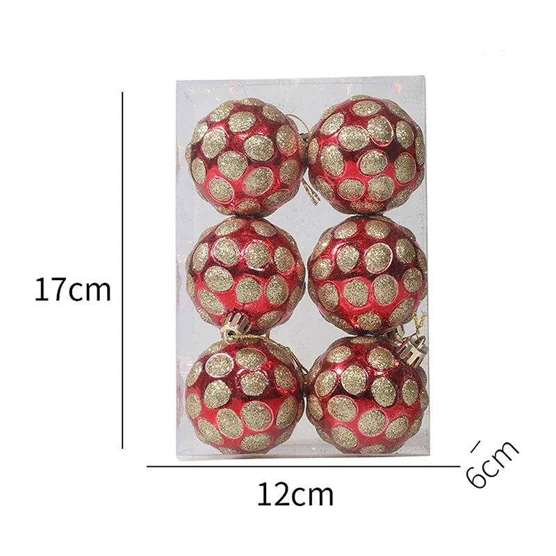 WinterGlans - Elegant Snowflake Christmas Ornaments