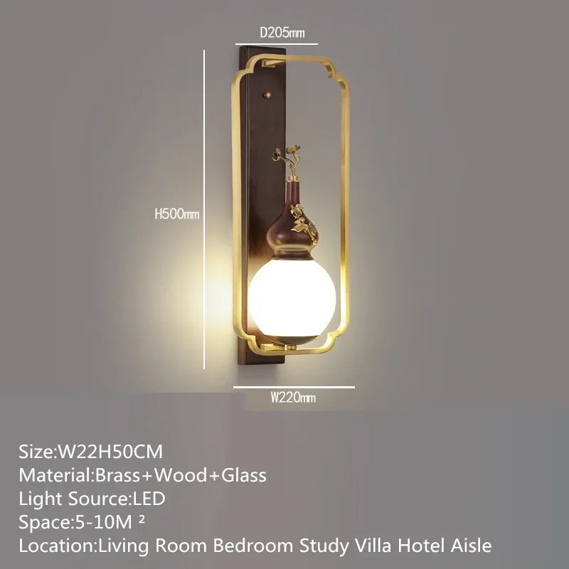 MessingLuxe - Contemporary Wall Lamp