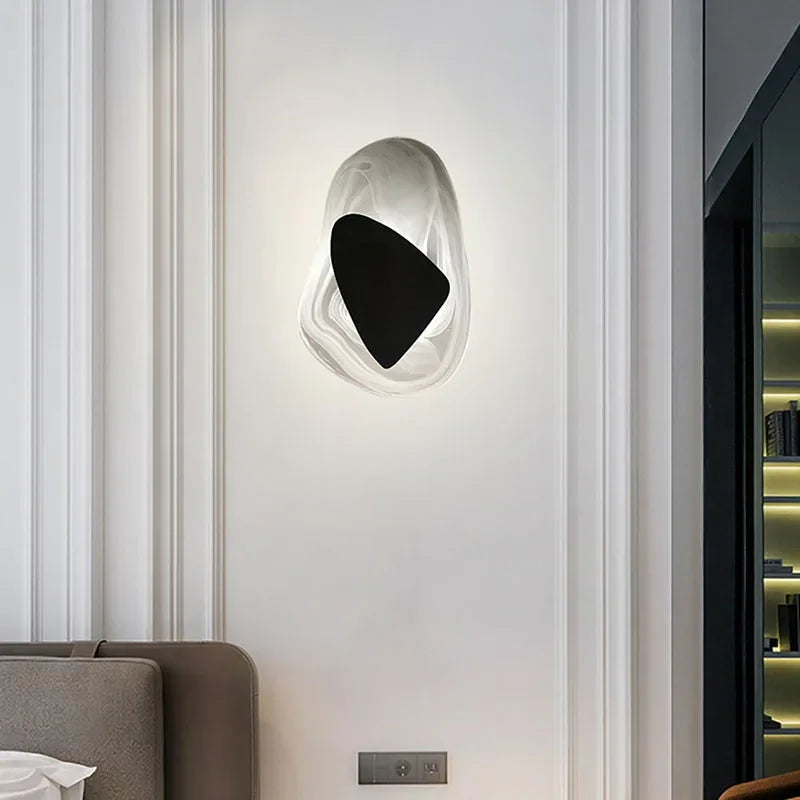 GlowElegance - Modern LED Wall Lamp for Bedroom and Living Room