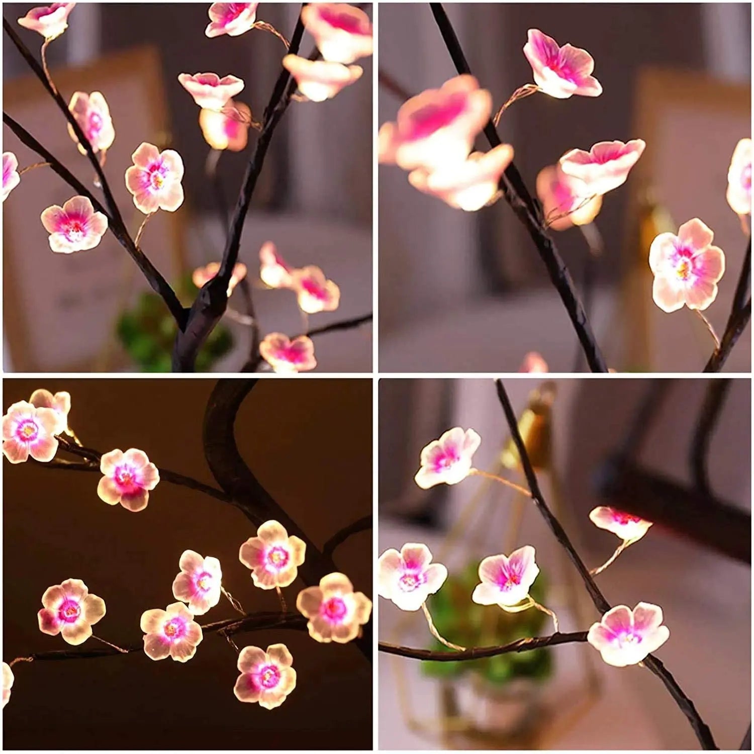 BlossomGlow - Lampada da albero bonsai a LED