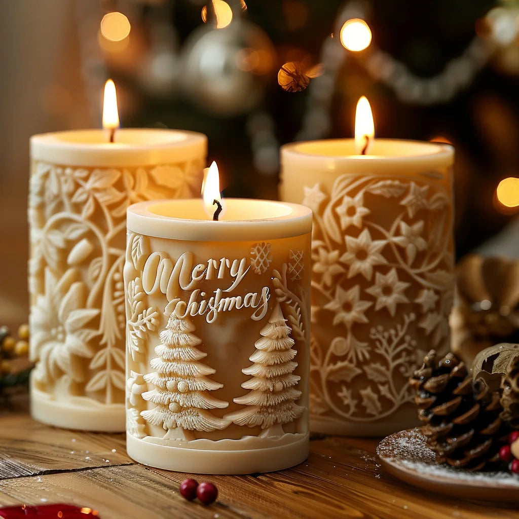 ElkMold – Elegante Forma per Candele di Natale 3D