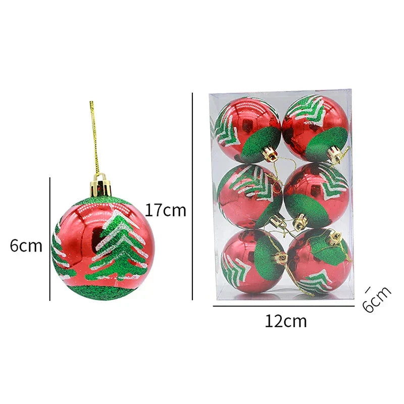 WinterGlans - Elegant Snowflake Christmas Ornaments