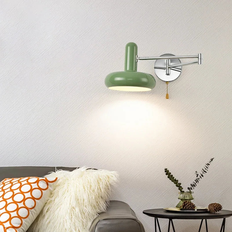 LichtSwing - Candeeiro de Parede LED Minimalista para Quarto e Sala de Estar