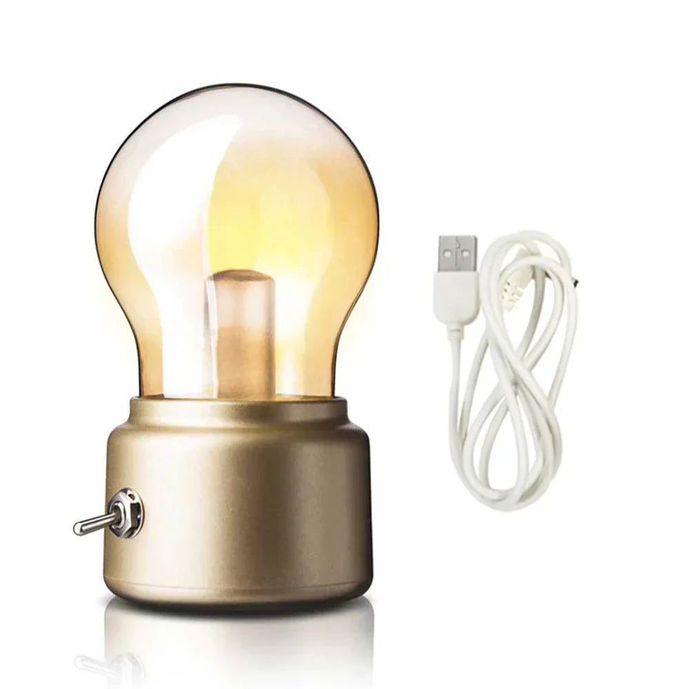 RetroLED - Rechargeable LED Lamp in Vintage Design