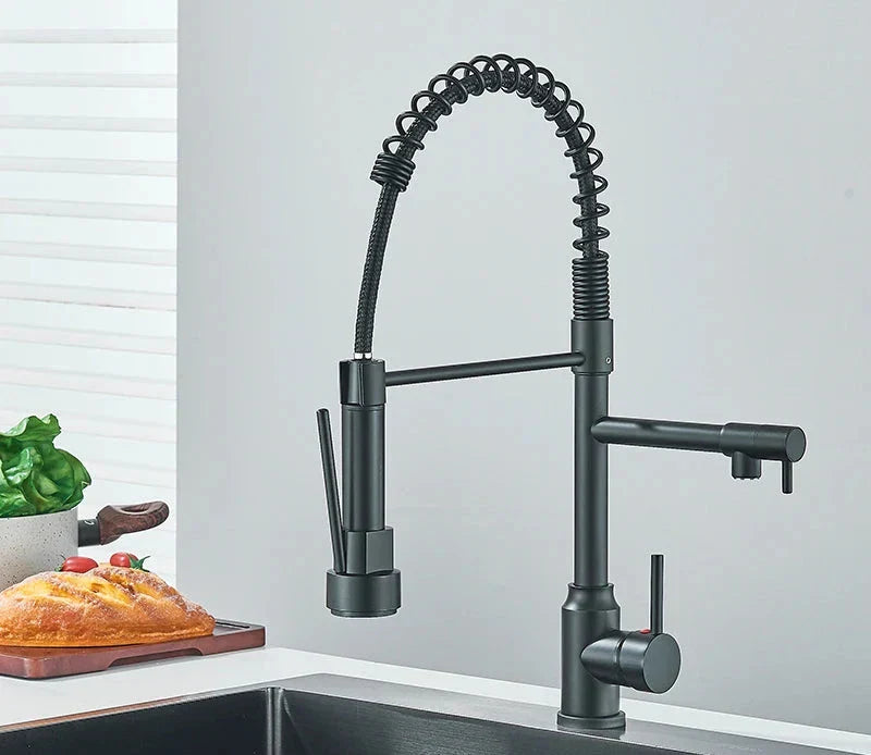 FlexiNickel – Rubinetto da cucina girevole a 360°