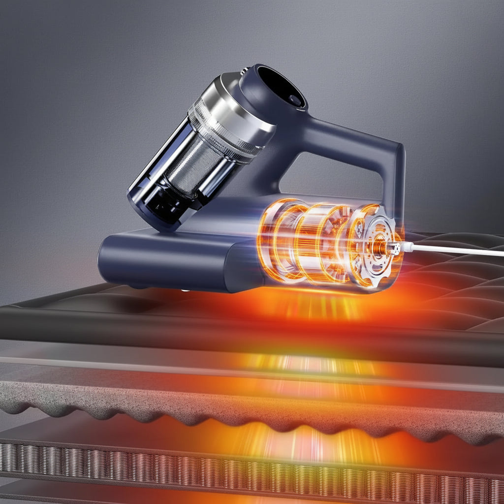 Aspirapolvere Materassi Tecnologia UV C Anione Potente